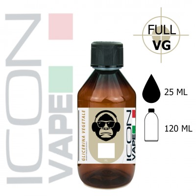 ICON VAPE - VG 25 ml in flacone da 120ml