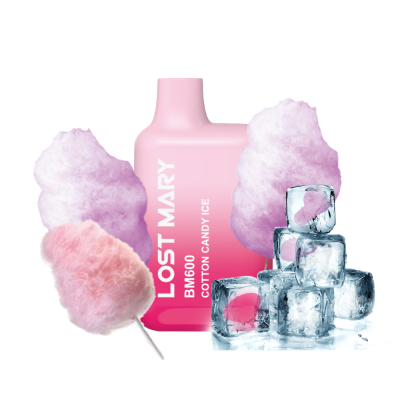 COTTON CANDY ICE 20mg - Disposable Vape Pen 2ml - ELFBAR LOST MARY BM600