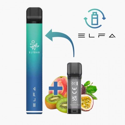 ELFA - POD MOD 500 mAh + RICARICA