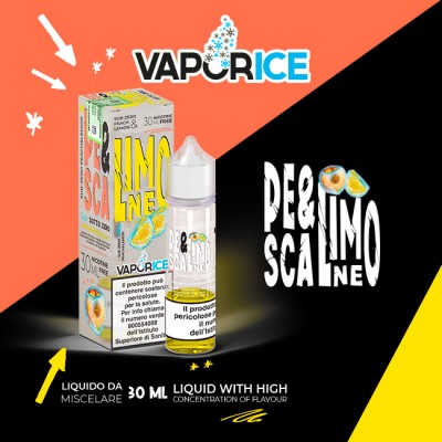 VAPORICE - Mix&Vape 30ml - PESCA&LIMONE