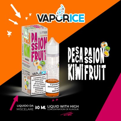 VAPORICE - Mix&Vape 30ml - PESCA KIWI PASSION FRUIT