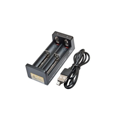 MC2 X-TAR - Caricabatterie - 2 SLOT MICRO USB