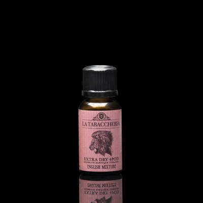 LA TABACCHERIA - Aroma 20ml -  ENGLISH MIXTURE - Extra Dry 4Pod BARRIQUE TOBACCO