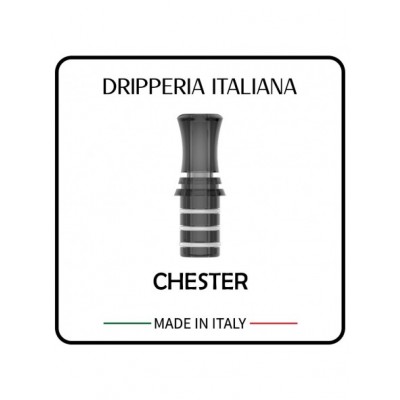DRIPPERIA ITALIANA - DRIP TIP CHESTER KIWI & M1 POD EDITION - GREY PC
