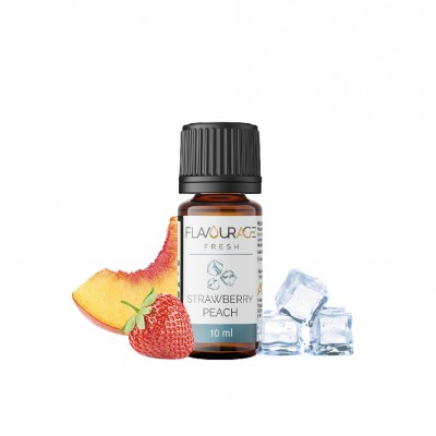 STRAWBERRY PEACH - Aroma Concentrato 10ml – Flavourage