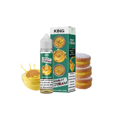 BISQUIT CREAM - Mini Mix&Vape 10ml - KING LIQUID