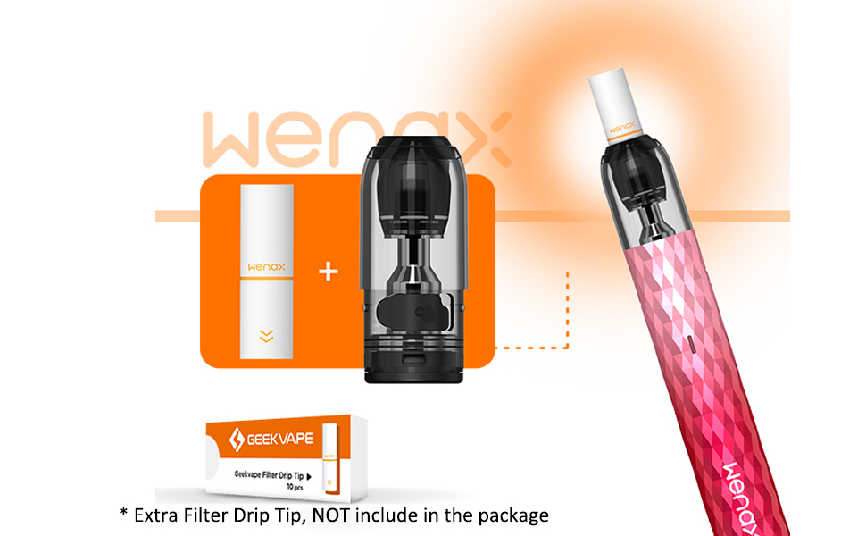 Filtri in Cotone GeekVape Wenax M1 Classic: Acquista in Drip Tip Sigarette  Elettroniche al miglior prezzo